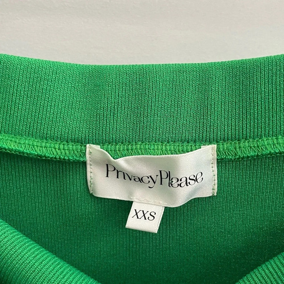 Revolve Privacy Please Aiden Mini Dress in Palm Green - Picture 3 of 4